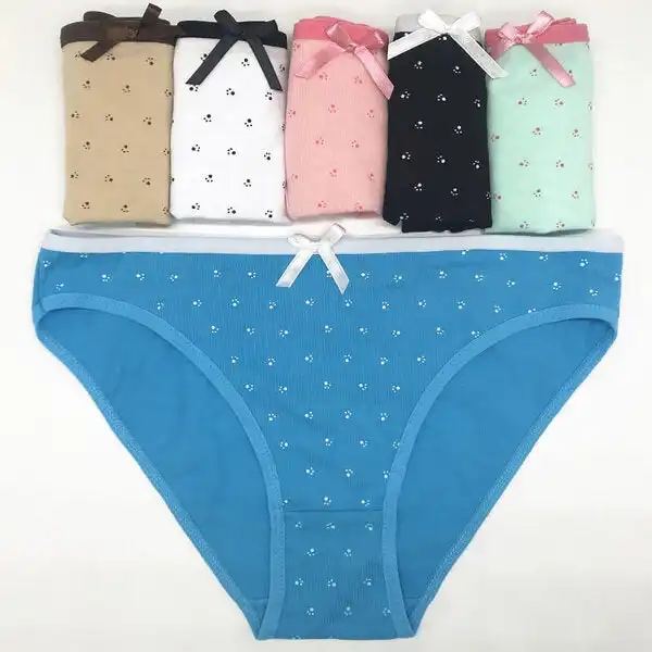 18 X Womens Sheer Spandex / Cotton Briefs - Assorted Underwear Undies 89197