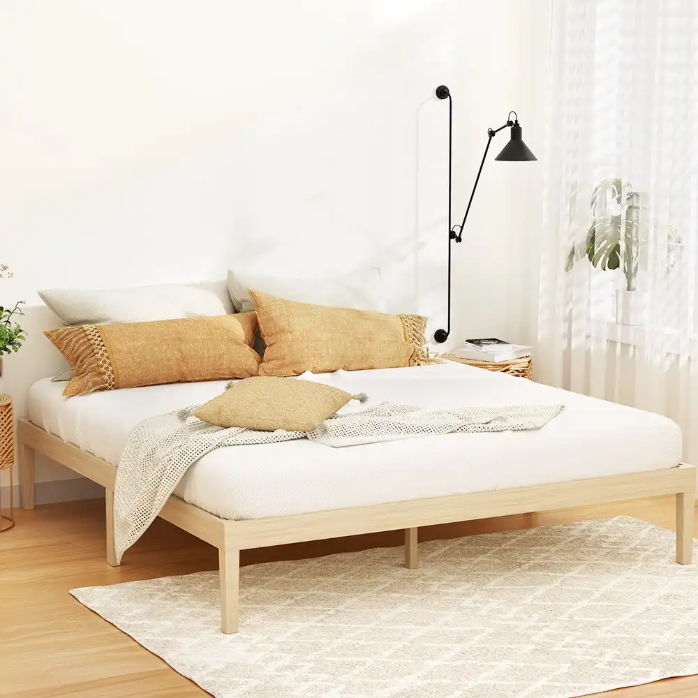 Artiss Bed Frame King Size Wooden Bed Base BRUNO